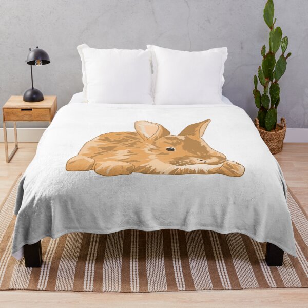 Item preview, Cute Bunny light brown designed and sold by RoyaleBlue.
