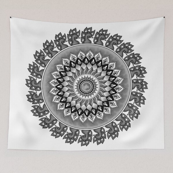 Item preview, Peacock Mandala designed and sold by Pooja Srinivas.