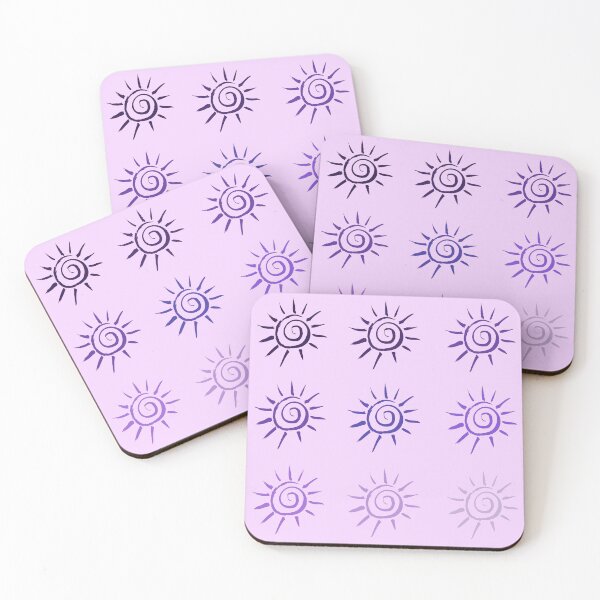 Aperçu de l'œuvre Pack dégradé violet soleil peint créée et vendue par everything4eva.