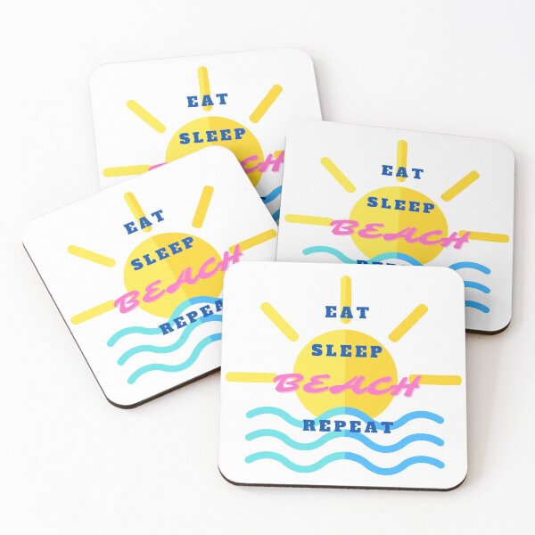 Item preview, Eat Sleep Beach Repeat designed and sold by Orchyd.