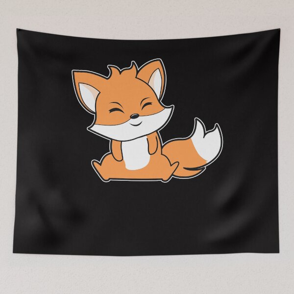 Item preview, Fox red fox cute comic designed and sold by Imutobi.