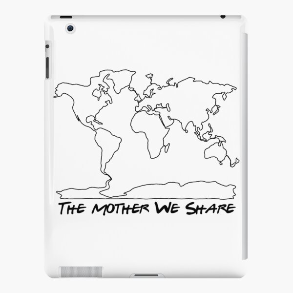 The Mother We Share Map iPad – Leichte Hülle