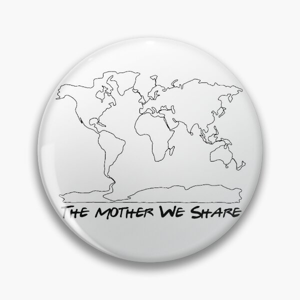 Item preview, The Mother We Share Map designed and sold by andreasbudich.