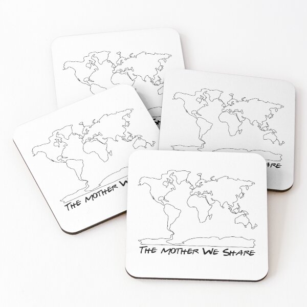 Item preview, The Mother We Share Map designed and sold by andreasbudich.