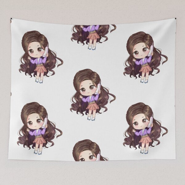 Item preview, IZ*ONE Minju Color*Iz chibi fanart designed and sold by snowvy.