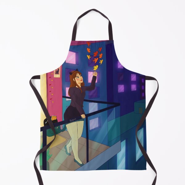 Item preview, cat girl in the city designed and sold by jeyrasz.