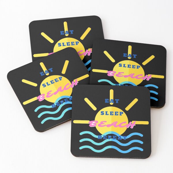Item preview, Eat Sleep Beach Repeat designed and sold by Orchyd.