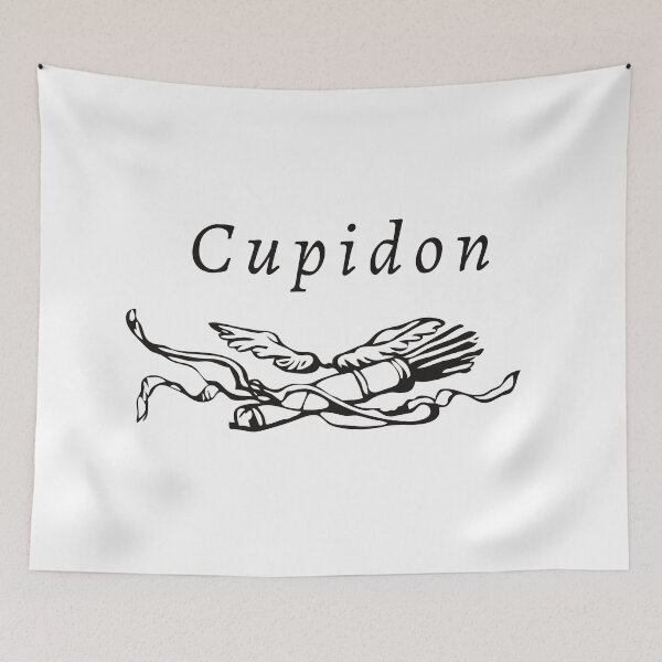 Item preview, Cupidon with Antique Angel Wings, Bow and Torch, Image designed and sold by Vintage-TM.