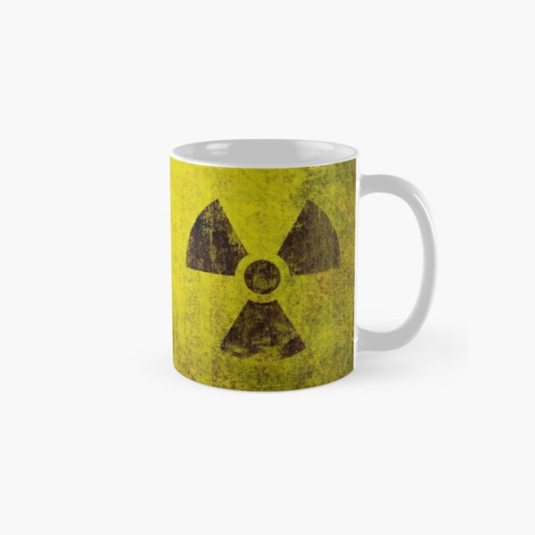 Rusted Radioactive Symbol Classic Mug