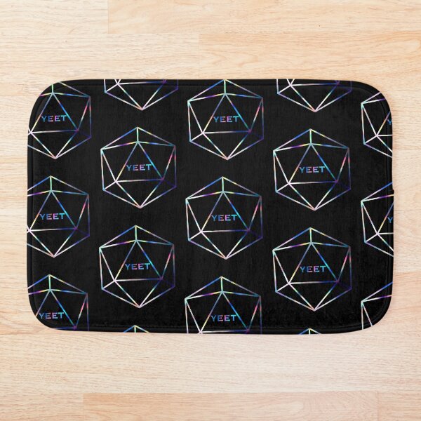 Item preview, Holographic YEET D20 designed and sold by AceLlama.