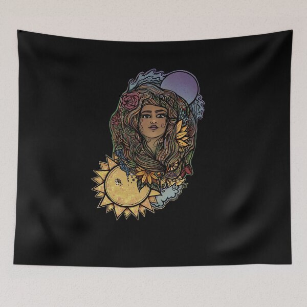Item preview, Gaia Mother Earth Goddess designed and sold by FrictionMaxxing.