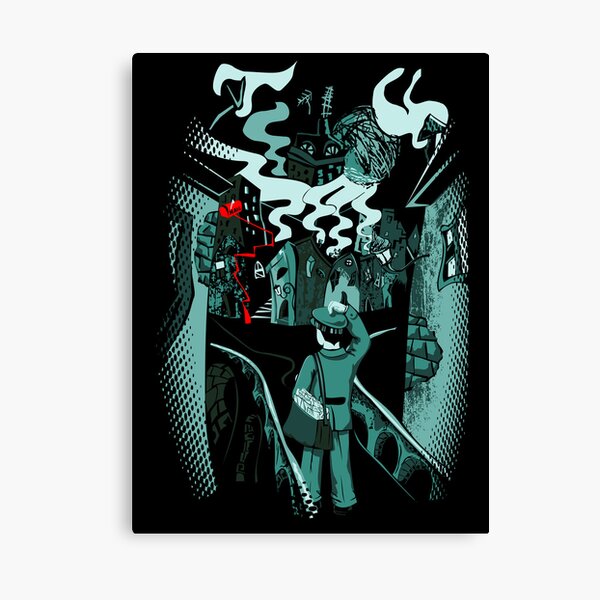 Letter to Mr Caligari Canvas Print