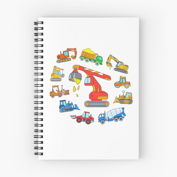 Item preview, Construction Truck Digger Excavator Bulldozer Forklift Dump Truck designed and sold by samshirts.