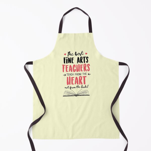 Item preview, The best Fine Arts Teachers teach from the Heart Quote designed and sold by betternotes.