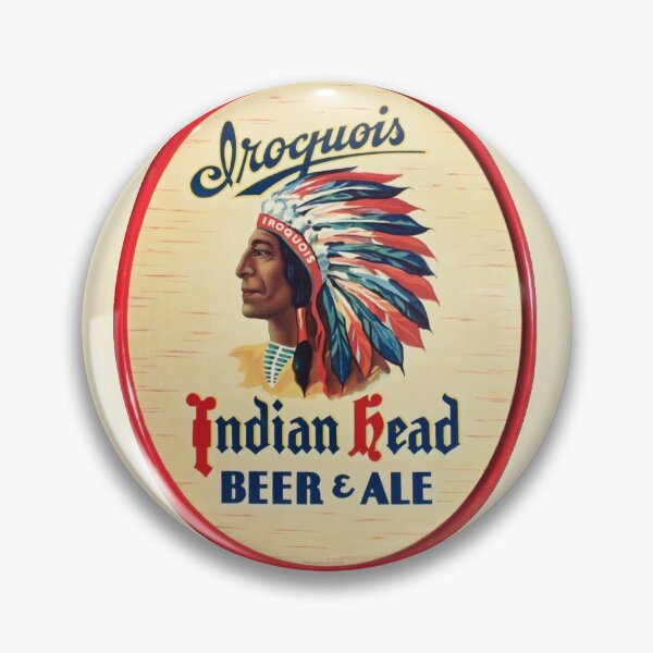 Item preview, Iroquois Indian Head Beer & Ale Design designed and sold by pineapplepink.