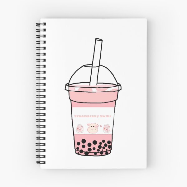 Item preview, Strawberry Swirl Boba designed and sold by jeremysstickers.