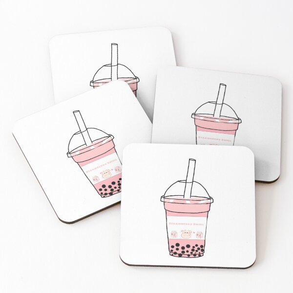Item preview, Strawberry Swirl Boba designed and sold by jeremysstickers.