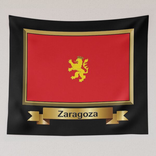 Item preview, Zaragoza Flag Gifts, Masks, Stickers & Products (N)  designed and sold by mpodger.