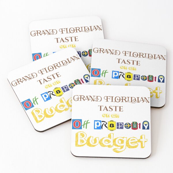Item preview, Grand Floridian Taste on an Off Property Budget designed and sold by Some Imagination Designs.