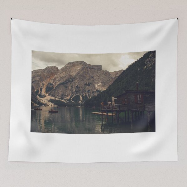 Item preview, lake of Braies in autumn designed and sold by Lighthouse1997.
