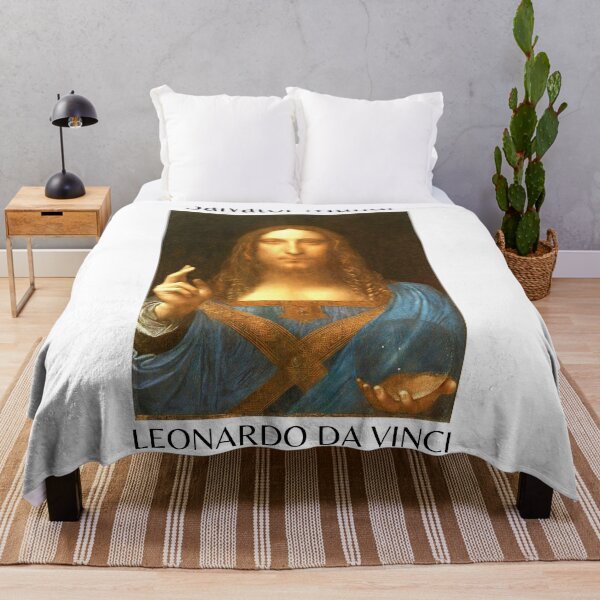 Aperçu de l'œuvre Leonardo da Vinci Salvator Mundi Art de la peinture italienne créée et vendue par HighSociety00.
