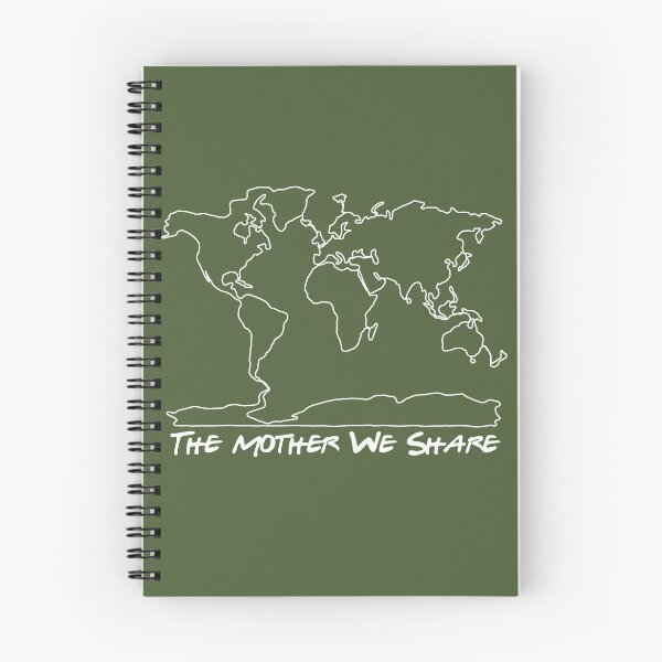 Item preview, The Mother We Share Map White designed and sold by andreasbudich.