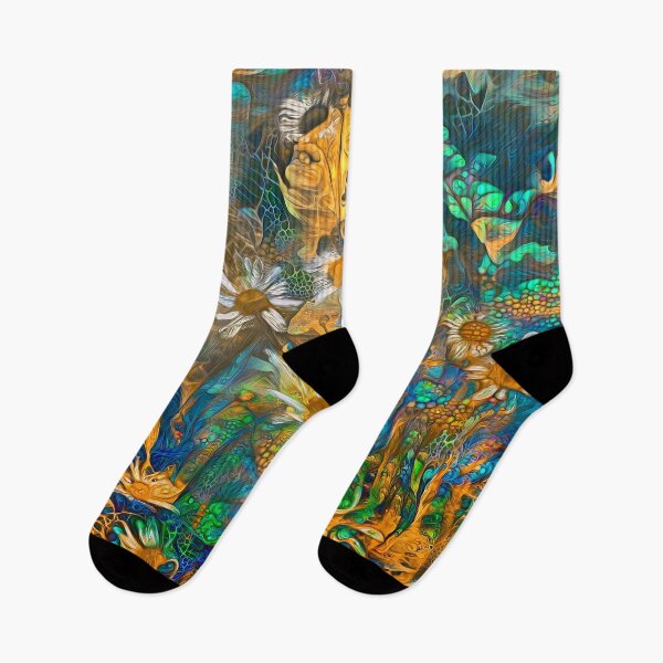 Item preview, Floral abstract designed and sold by blackhalt.