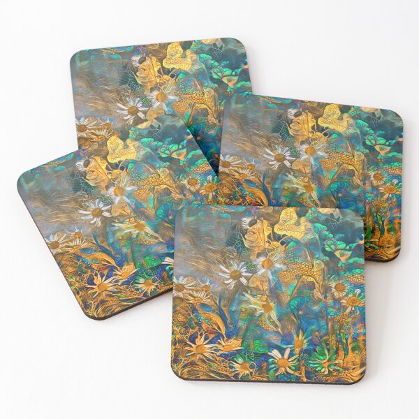 Item preview, Floral abstract designed and sold by blackhalt.