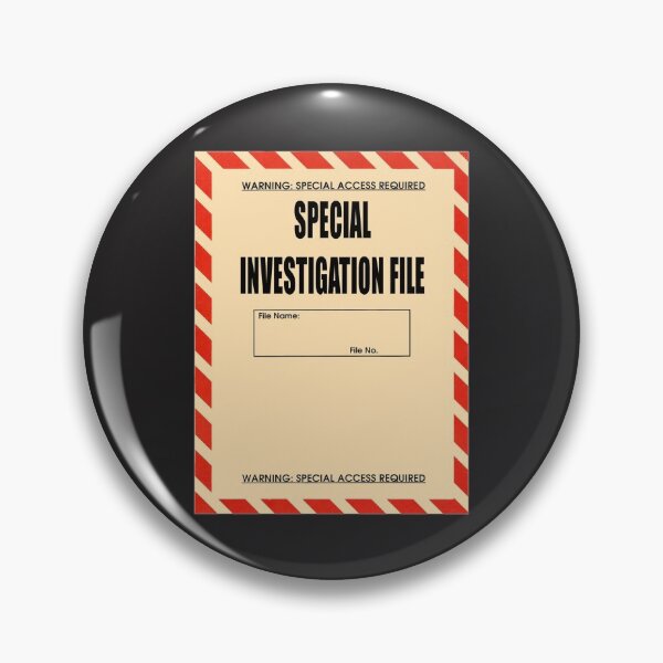 Item preview, Special Investigtation File designed and sold by Lawrence Baird.