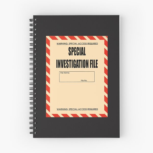 Item preview, Special Investigtation File designed and sold by Lawrence Baird.