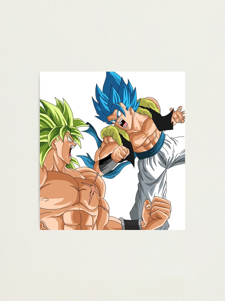 Goku, Vegeta, broly dbs | Photographic Print