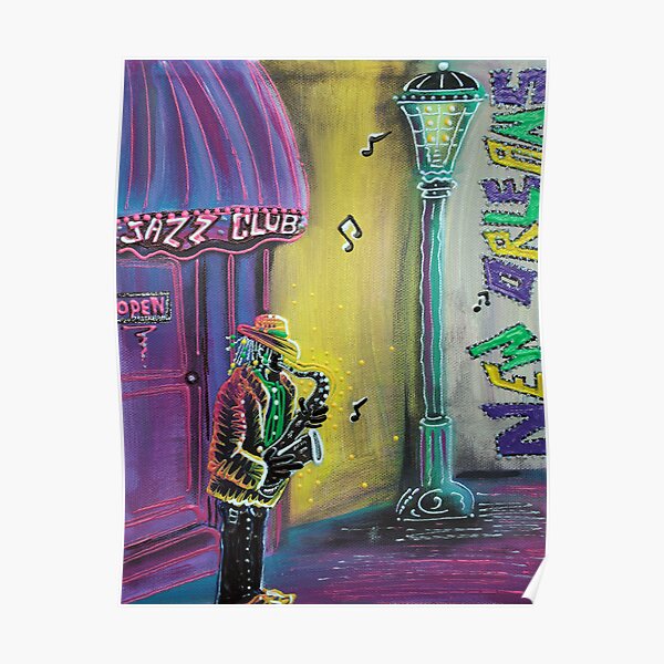 New Orleans Jazz Fest Poster