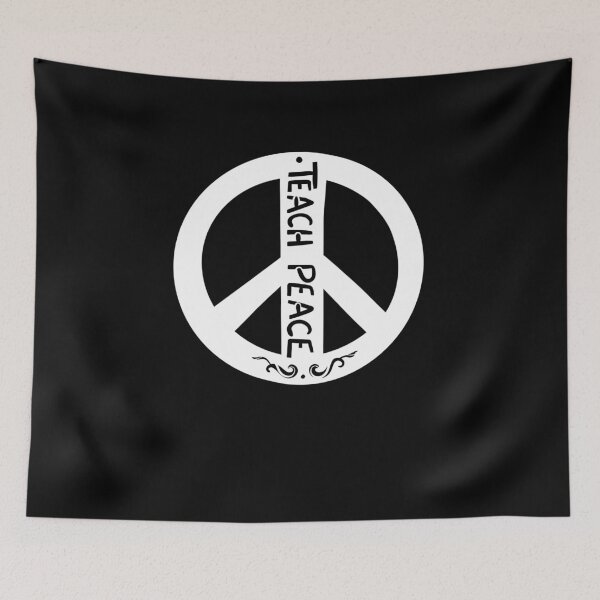Item preview, Teach Peace designed and sold by FrictionMaxxing.