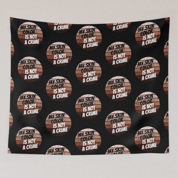 Item preview, My skin is not a crime: Vintage Retro Design designed and sold by SAVWIS.