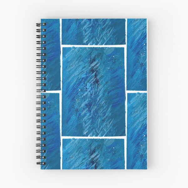 Item preview, Blue Abstract Water and Ice designed and sold by alexandralakis.
