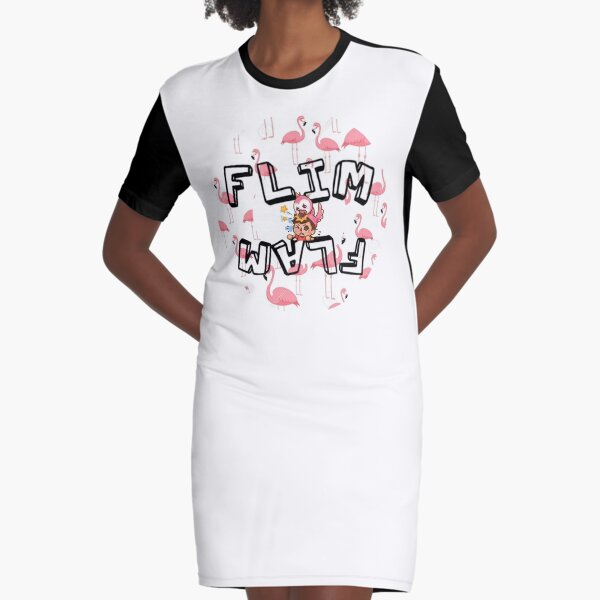 Flamingo Youtube Graphic T Shirt Dress By Moatazes Redbubble - cute roblox outfits for girls free youtube