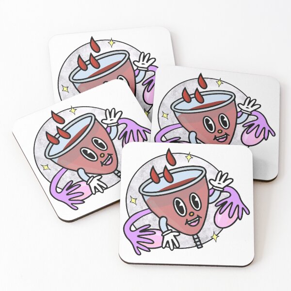 Item preview, Cute Retro Style Menstrual Cup Character Illustration designed and sold by PosyAndPetrova.