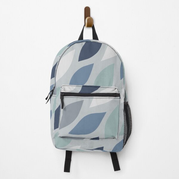 Item preview, Abstract Leaves in Blue designed and sold by Designs By Creation.