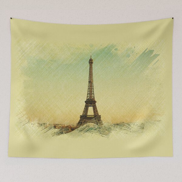 Item preview, Eiffel Tower Sticker designed and sold by gooddesignart.