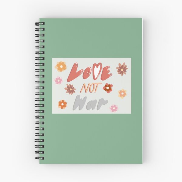 Item preview, Love not war Hippie Style Flower Power designed and sold by bahyocah.