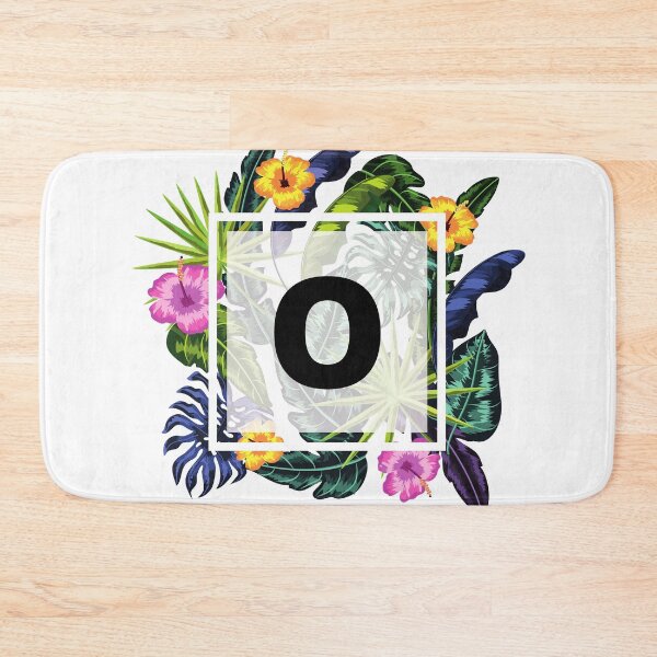 Item preview, Floral Tropical Letter O designed and sold by LamV.