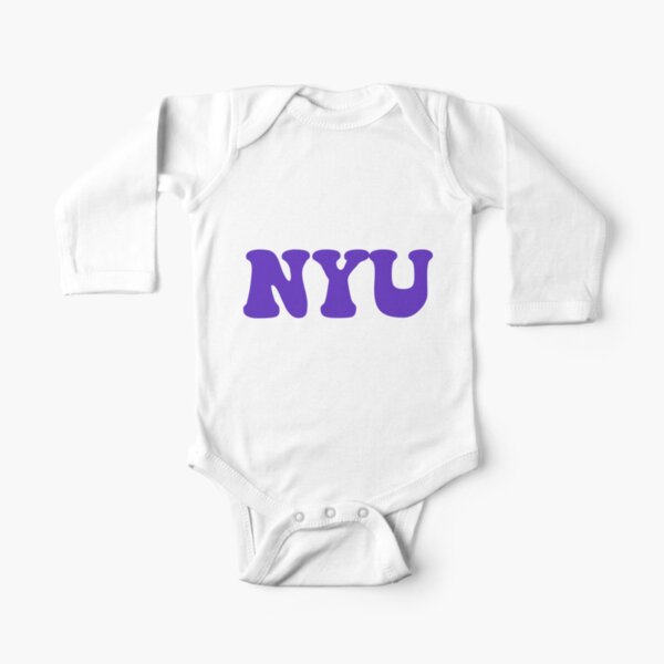 Nyu Baby One Piece By Designsbyjs Redbubble