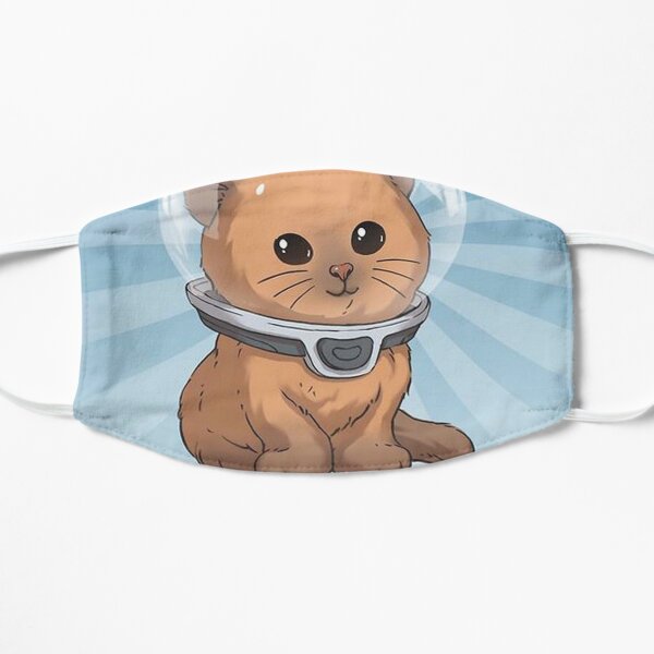 Keep Calm Kitty Flat Mask