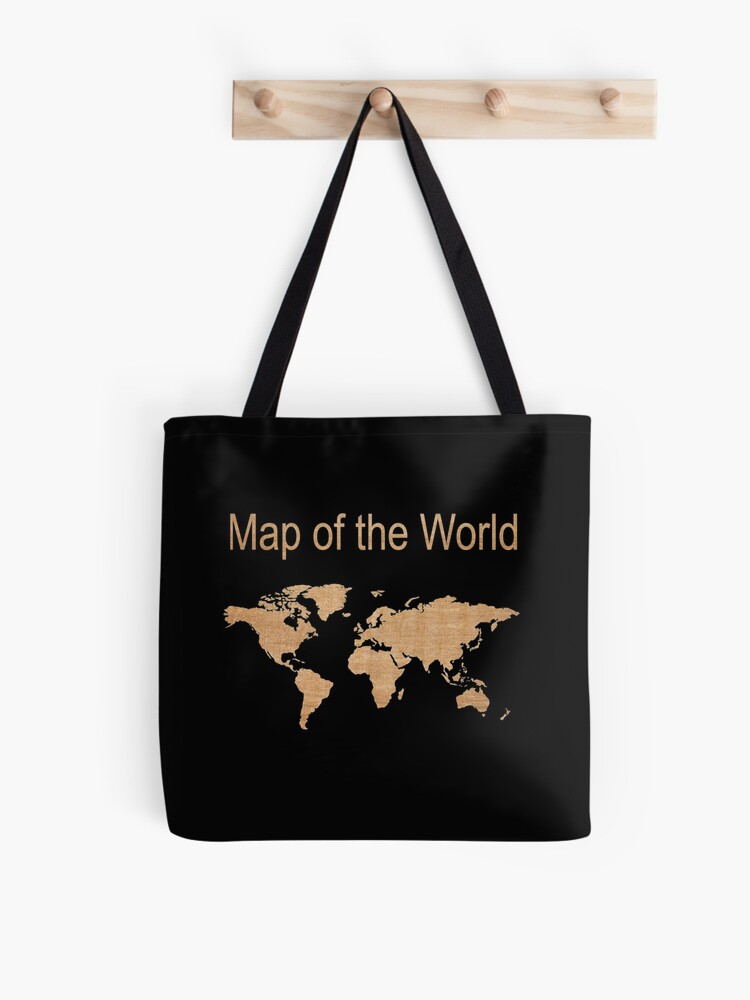 Wood world map Woody Map of the World Art Board Print by Trenddesigns24