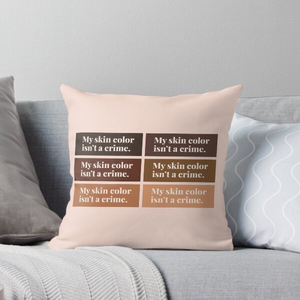 Item preview, My skin color isn't a crime black lives matter quote designed and sold by lettersbysid.