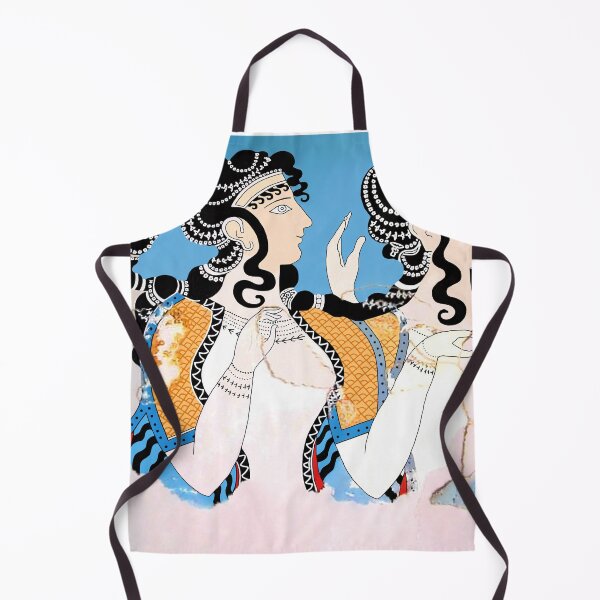 Item preview, Minoan "Ladies in Blue" Fresco Art designed and sold by W. Sheppard Baird.