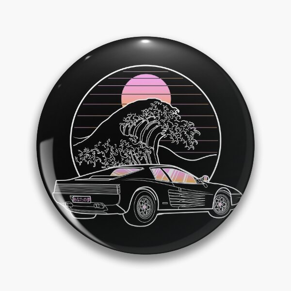 Item preview, Onda retro de Testarossa designed and sold by DreamerWave.
