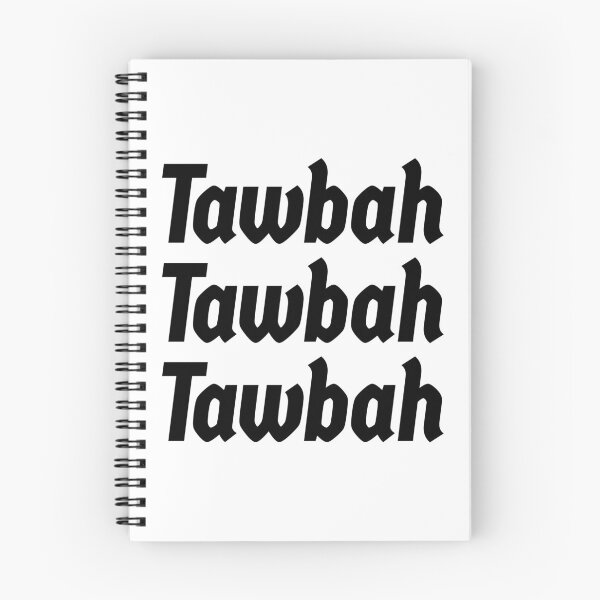 Item preview, Tawbah Tawbah Tawbah (Black design) designed and sold by dezanli.