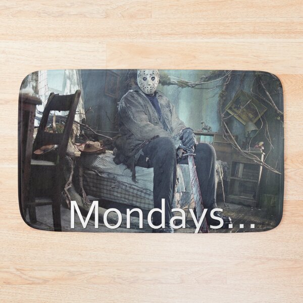 Item preview, Jason hates mondays... Friday The 13th designed and sold by erikvanrent.
