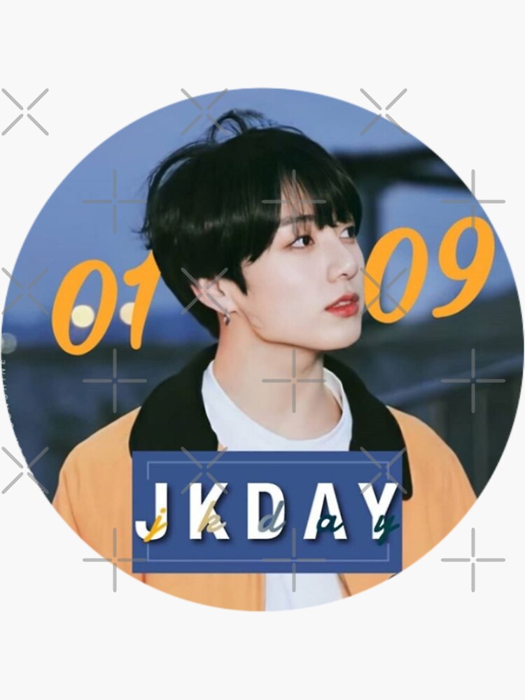 " Jungkook happy birthday bts jk bday 23 aesthetic " Sticker by